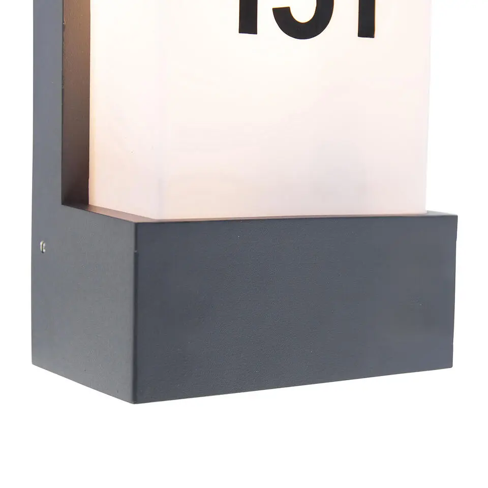 Qazqa wandlamp tide grijs e27