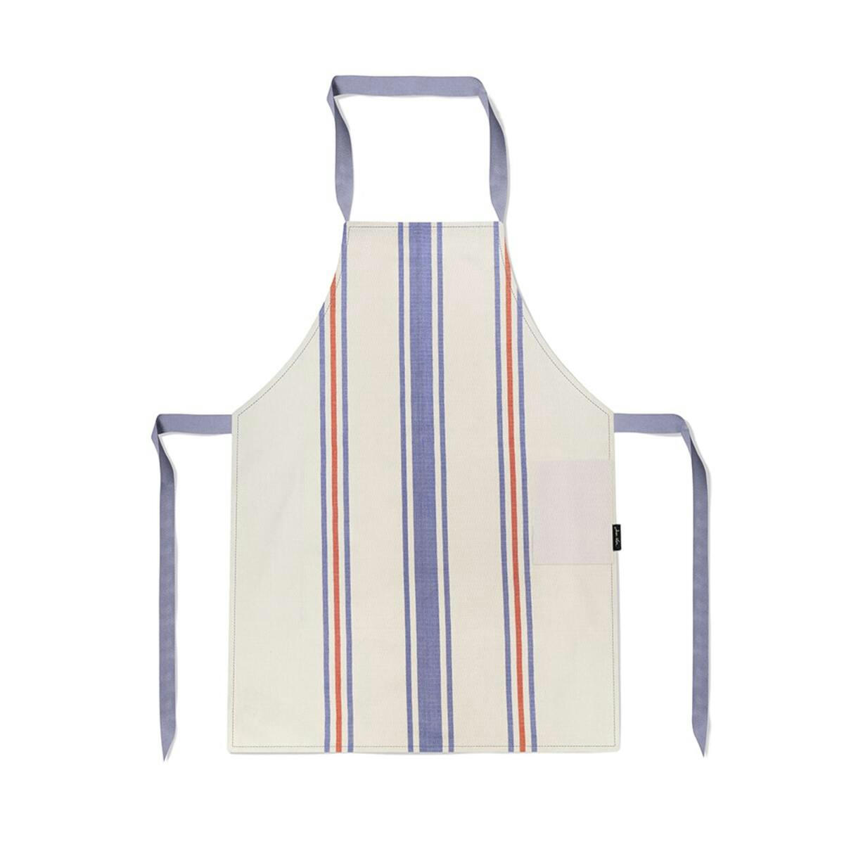 ONDARE - Tablier coton Bleu 70x90 cm