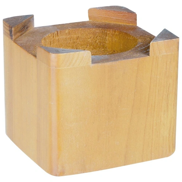 Bettfuß, Hartholz, LxBxH: 10x10x10 cm