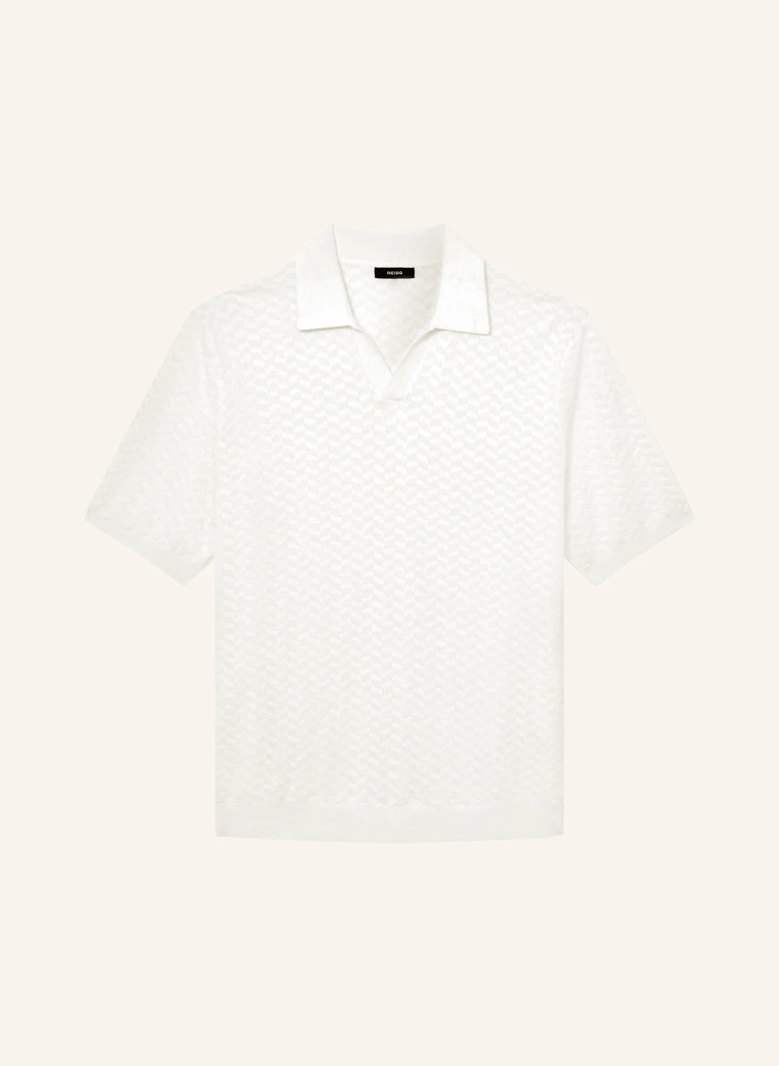 REISS Strick-Poloshirt SOL