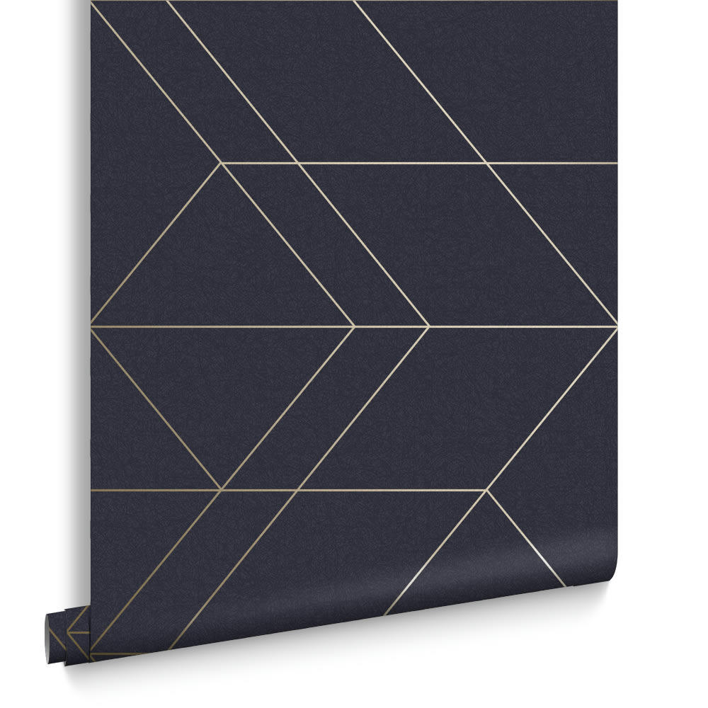 - papier peint balance  bleu or 1005x52cm