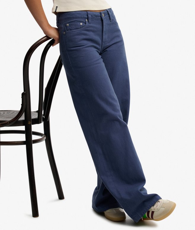 Mid Rise Baggy Pants