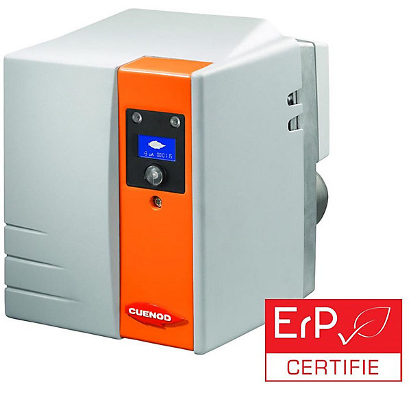 Brûleur fioul NC4 / NC6 - NC 4 H101A - Puissance 20 à 30 kW - gicleur calibre 0,60 en US gal/h- Profondeur : 310 mm