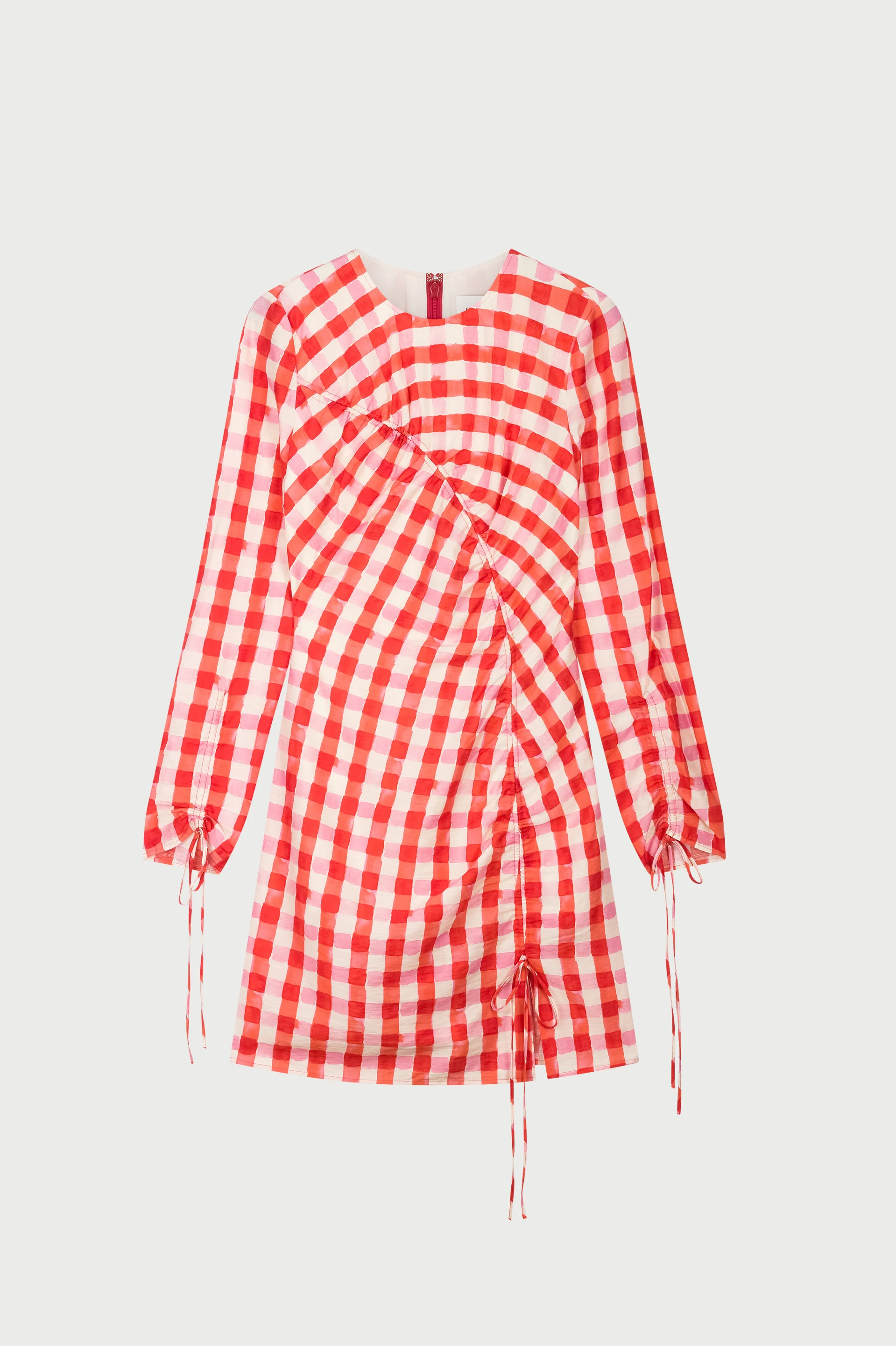 Levi Dress | Tangerine Tango/Cosy White