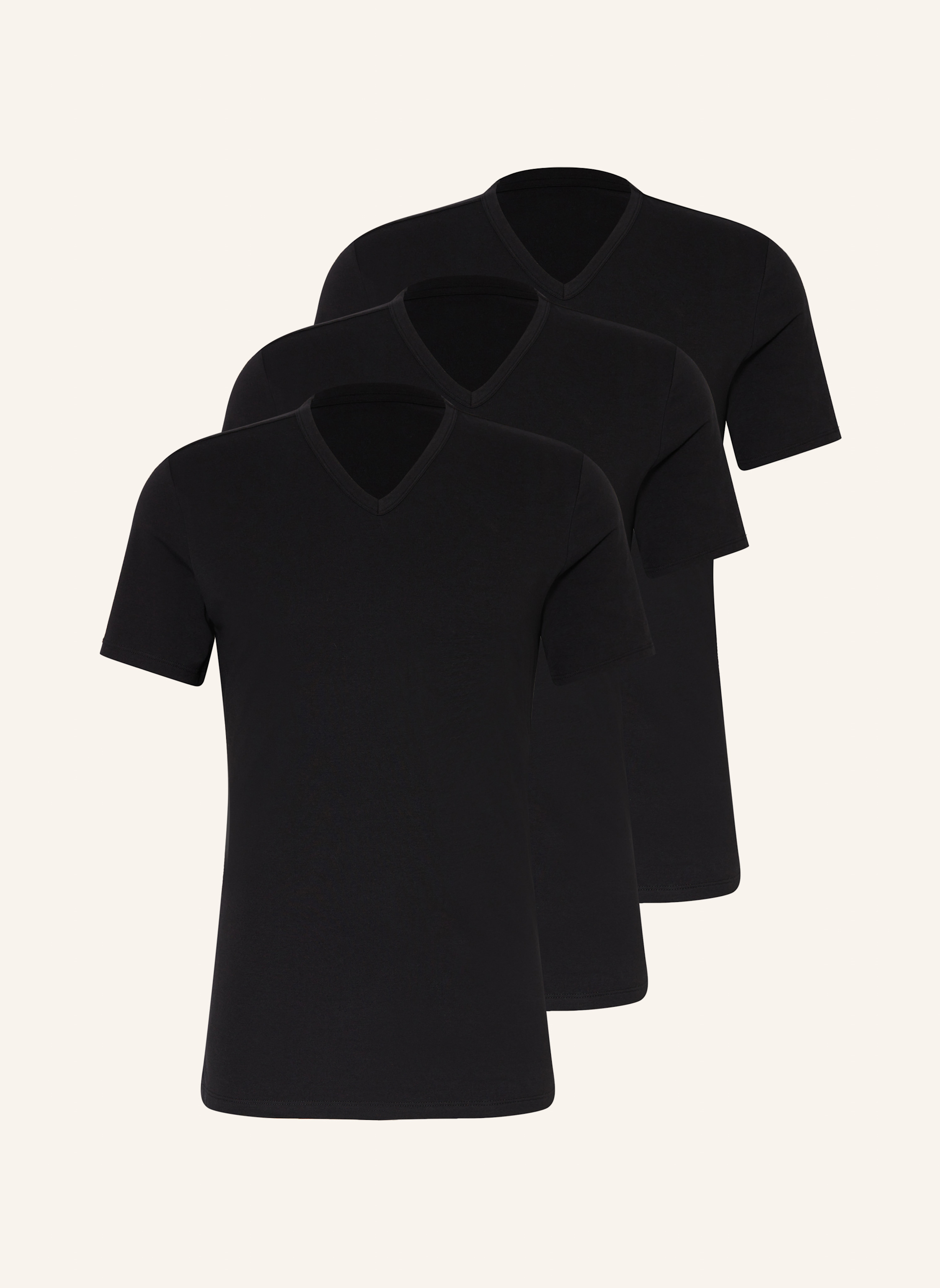 Calvin Klein 3er-Pack V-Shirts COTTON STRETCH BLEND