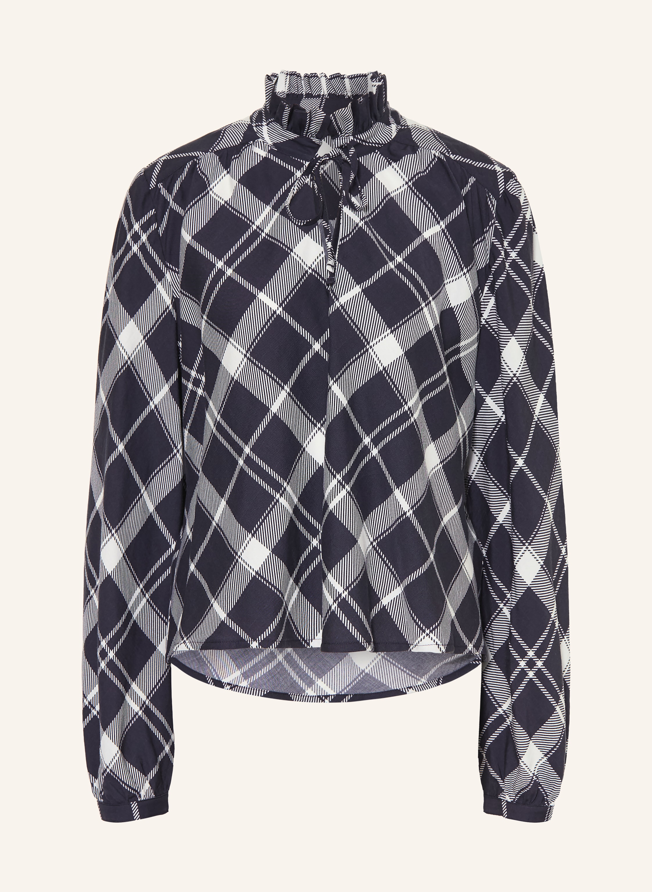 Barbour Blusenshirt mit Rüschen