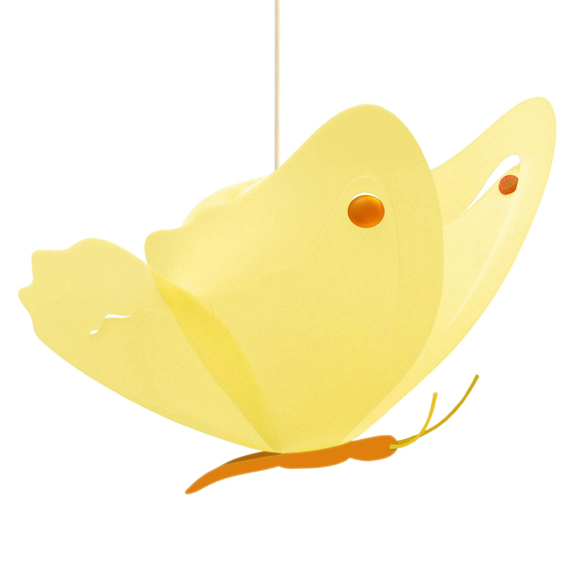 - Suspension enfants Papillon Orange 45cm