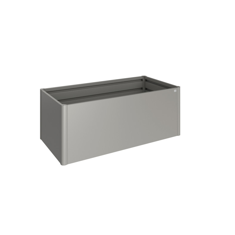 Potager surélevé gris métallisé 2 x 1 x 0,77 m BIOHORT