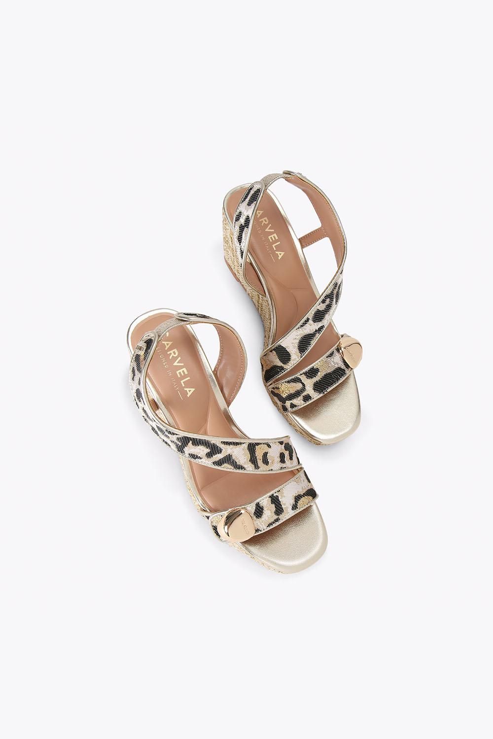 Carvela Sorano Wedge' Fabric Sandals