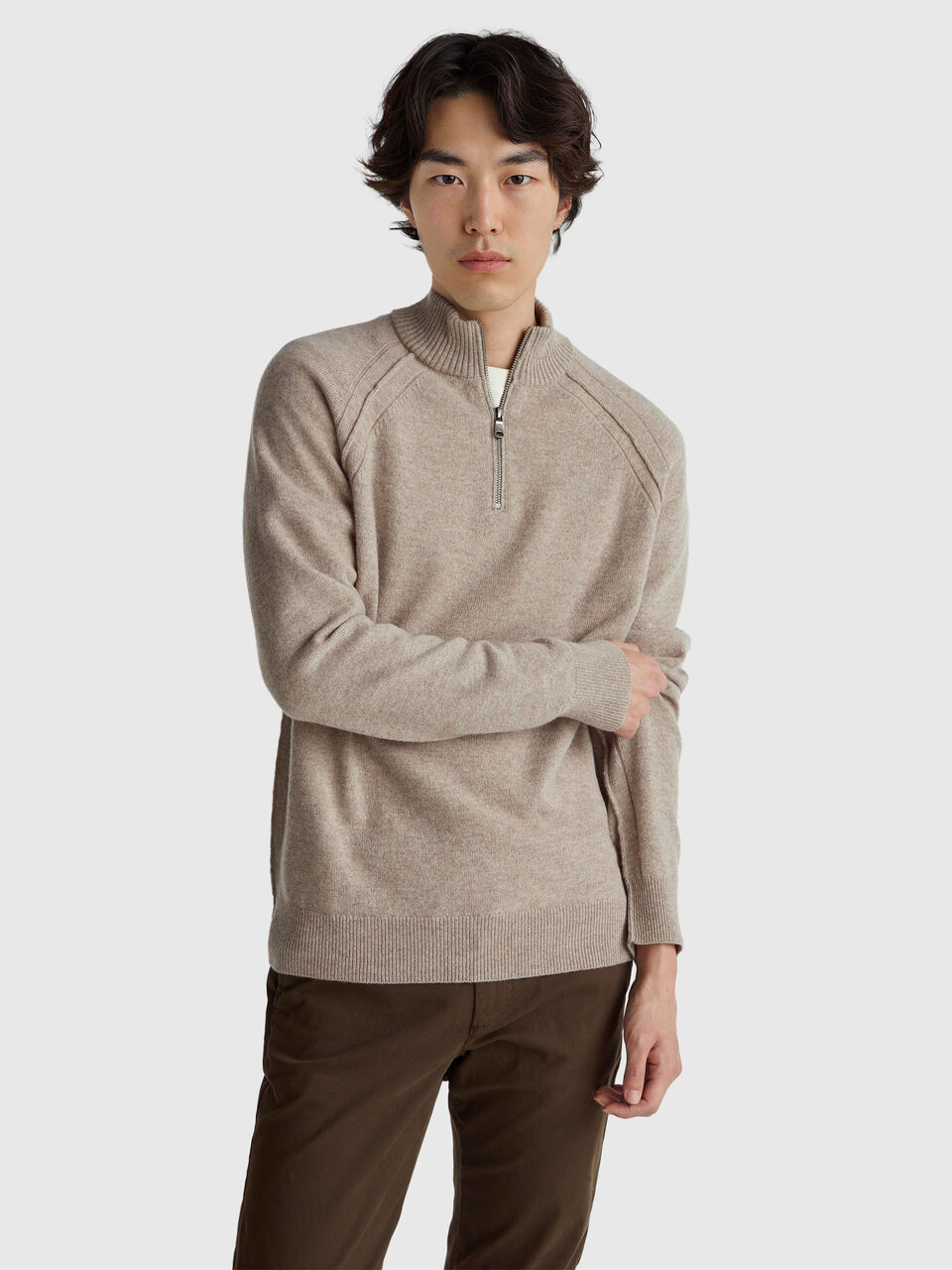 Turtleneck in pure Merino wool