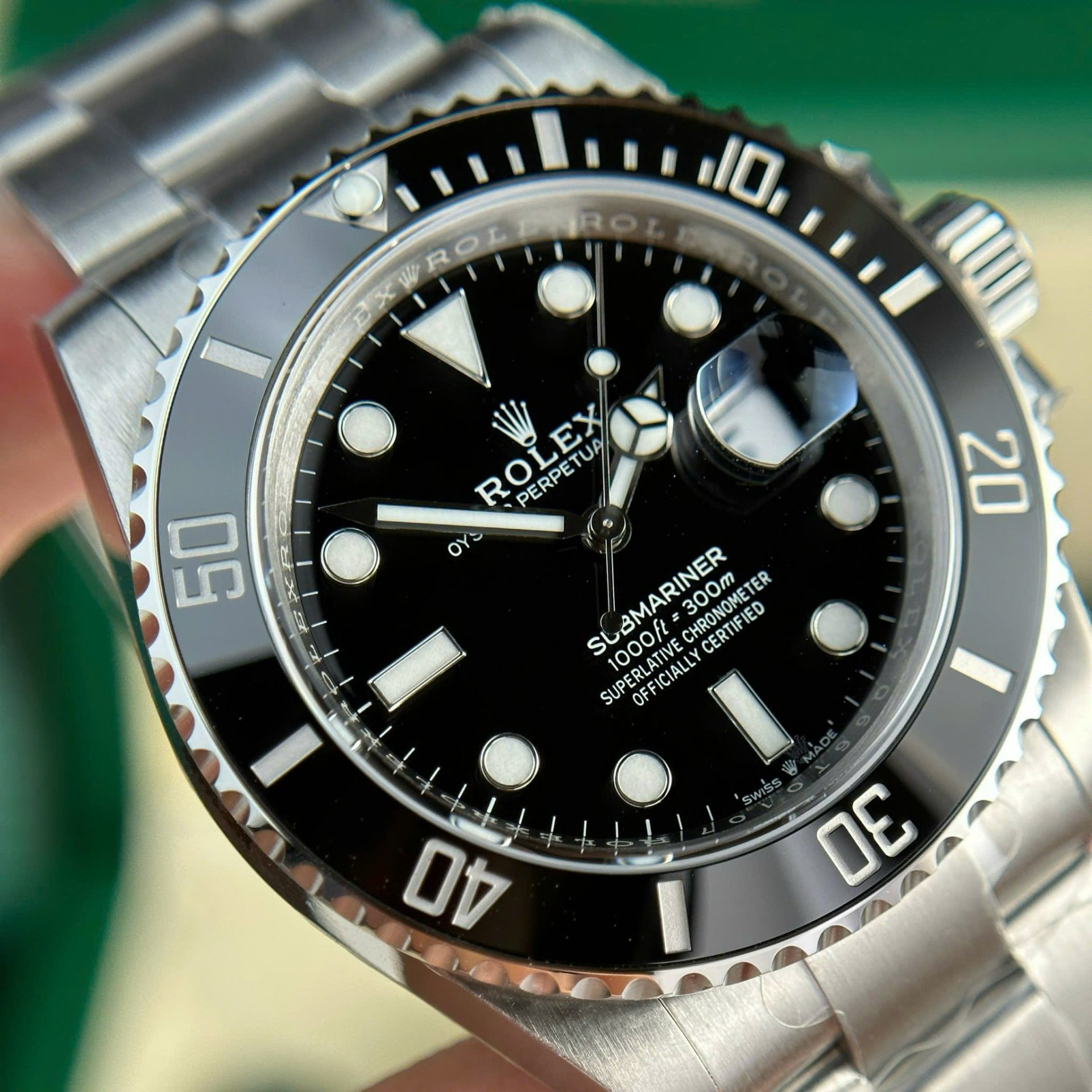 Rolex Submariner 126610LN 904L Steel Black Dial 41mm Oyster Super Clone