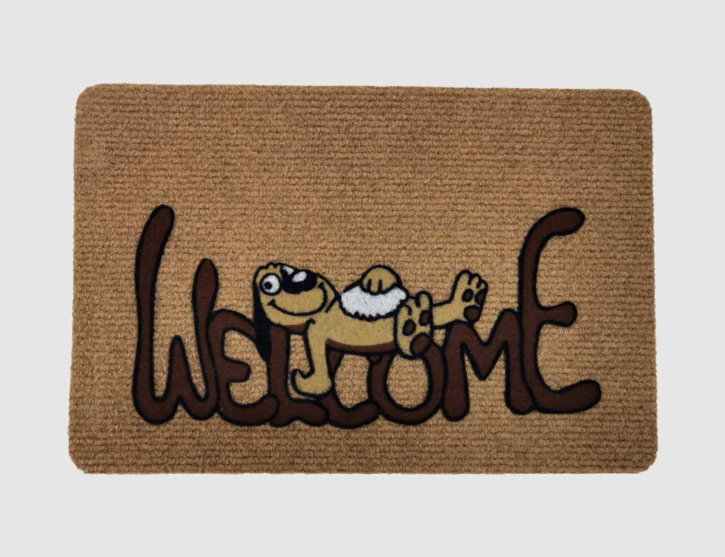 Fußmatte Hund Welcome