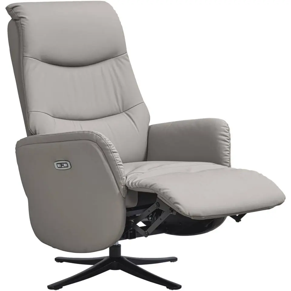 Relaxfauteuil Herman - elektrisch verstelbaar - grijs