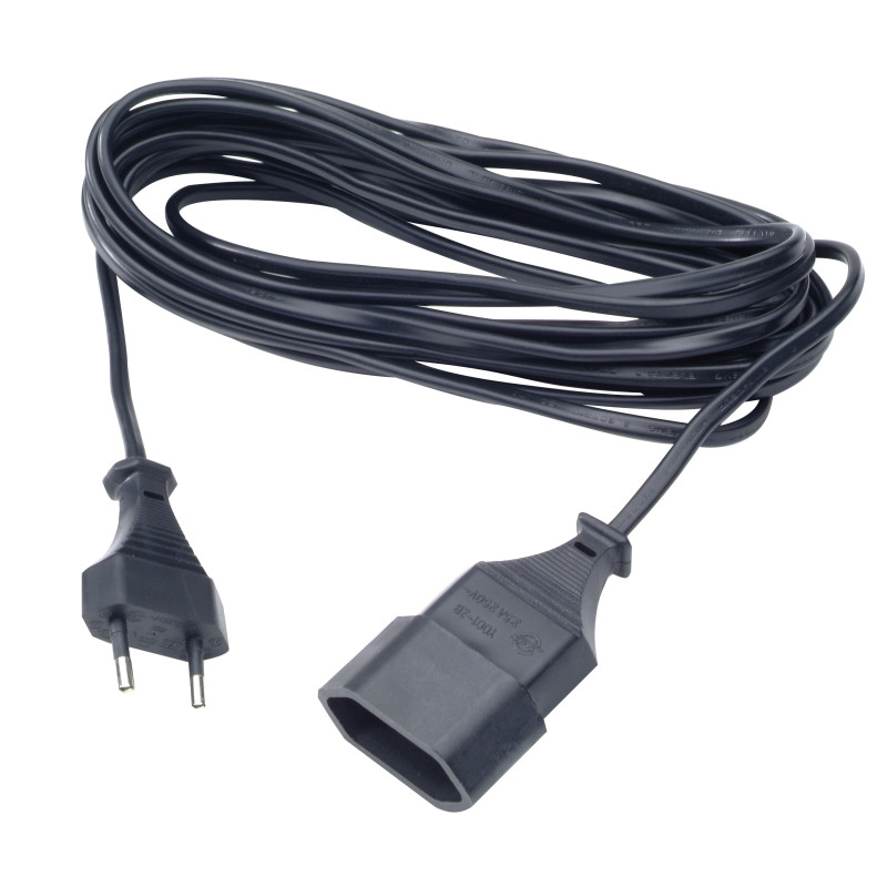 Rallonge 2 x 0,75 PVC noire 5 m PROFILE