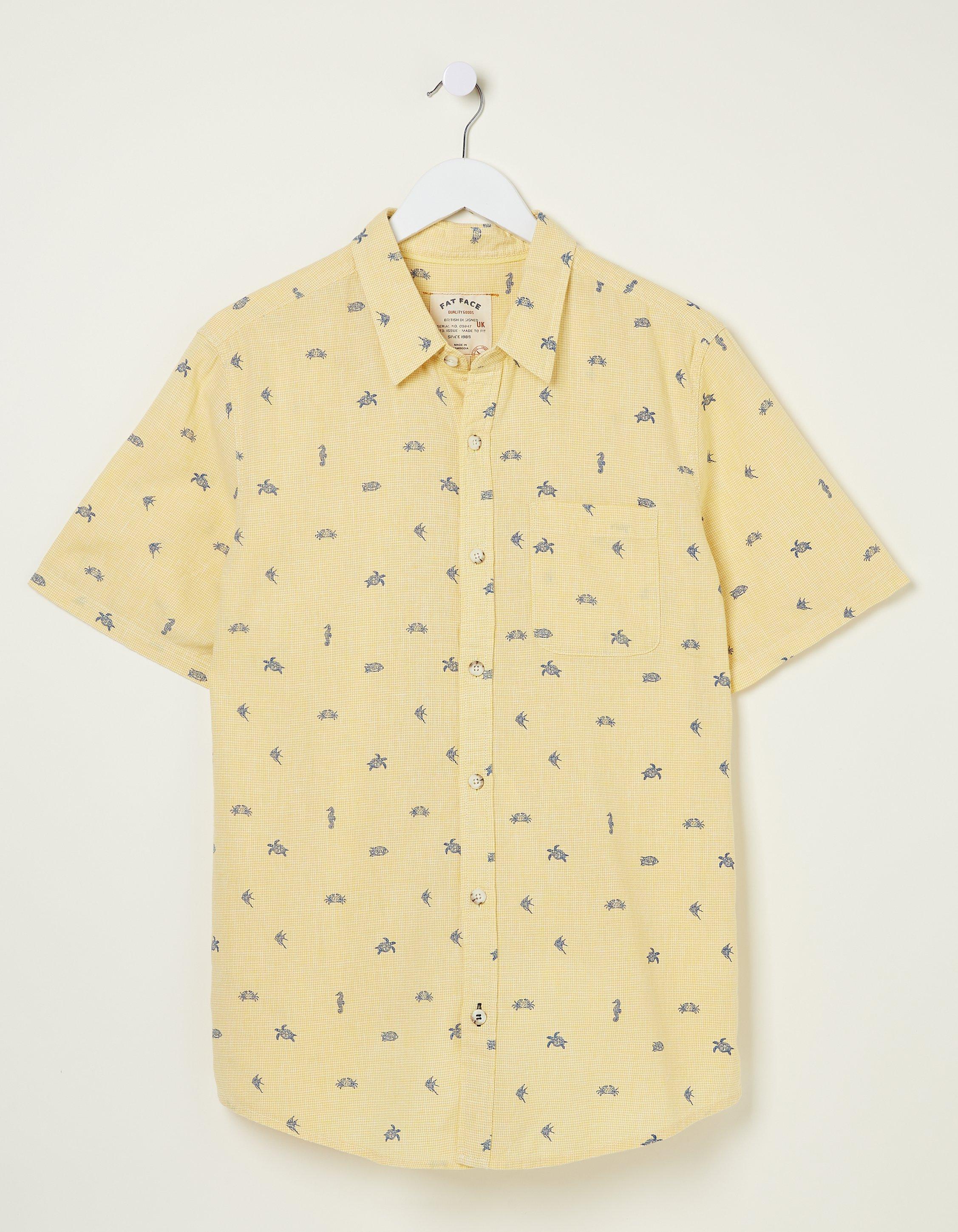 Bugle Turtle Print Shirt
