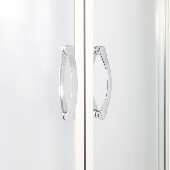 Rundduschen-Set, Radius: 55 cm, B x H x T: 90 x 200 x 90 cm