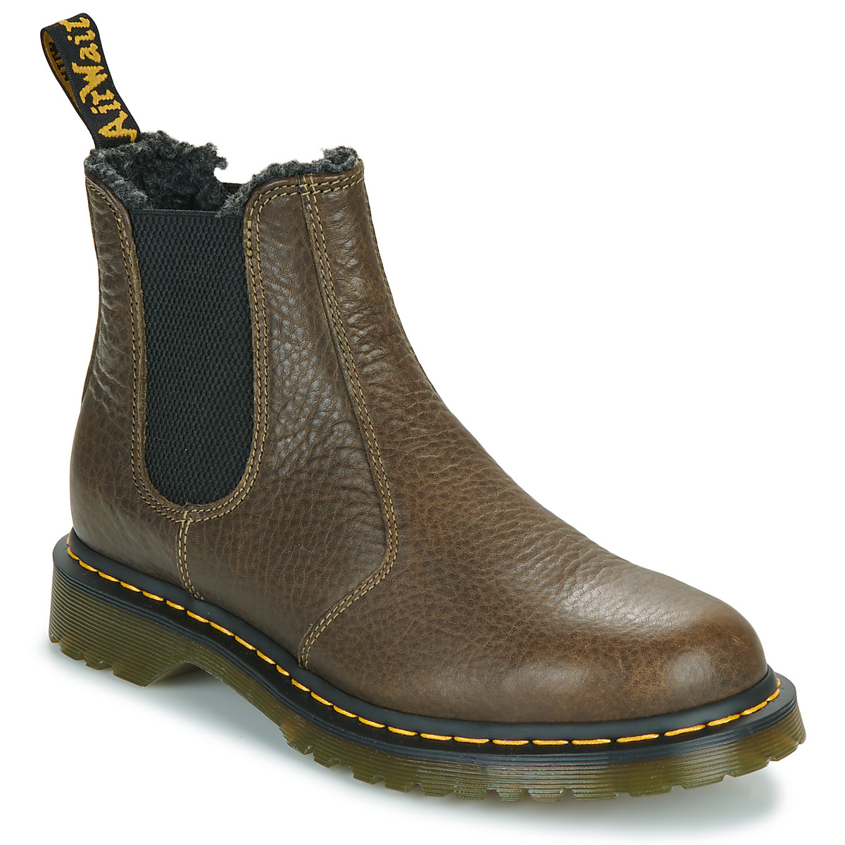 Dr. Martens - 2976 DMS OLIVE GRIZZLY - Brown