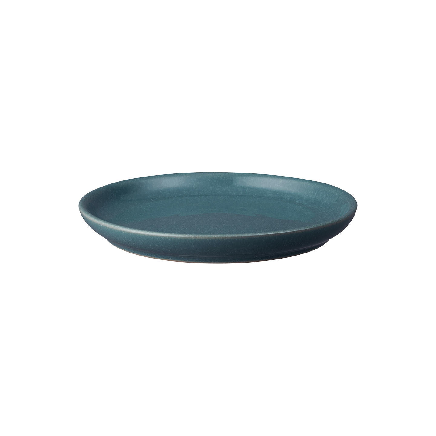 Elements Jade Dark Green Coupe Medium Plates - Set Of 4