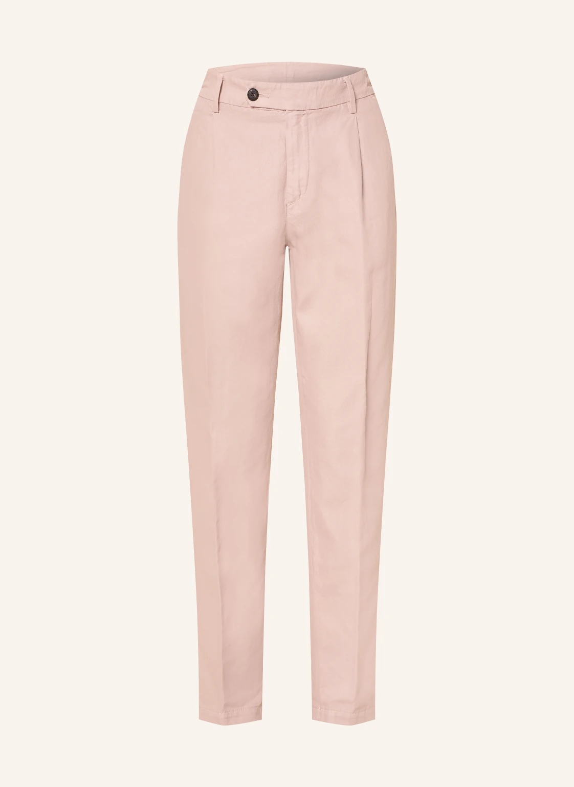 eleventy Chino Extra Slim Fit mit Leinen