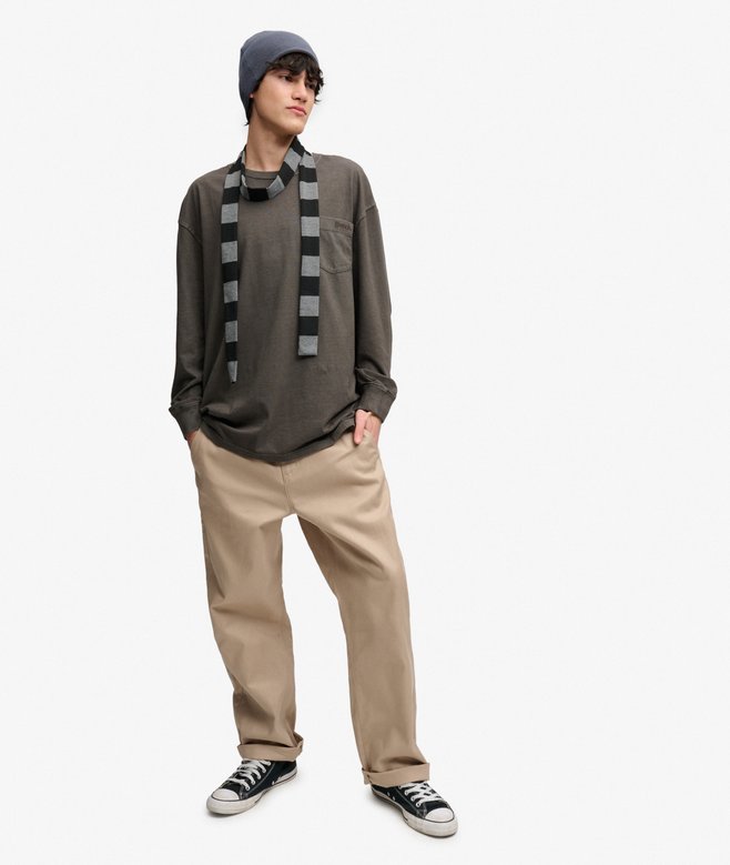 Bench Boxy Long Sleeve Pocket Top