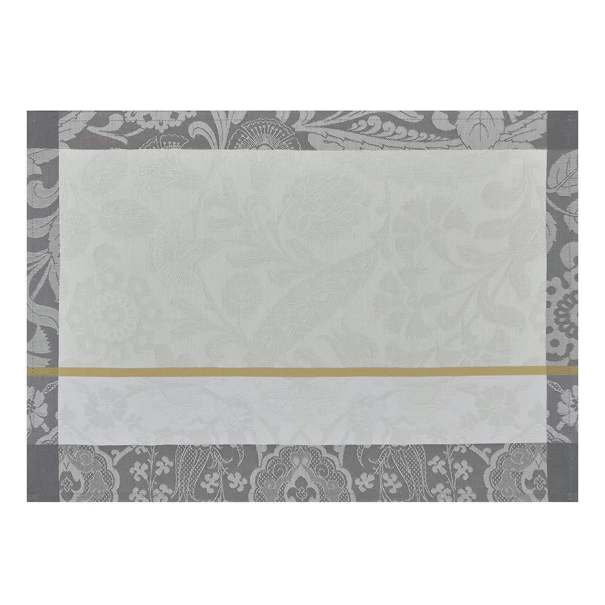 VOYAGE ICONIQUE - Set de table en coton zinc 50 x 36