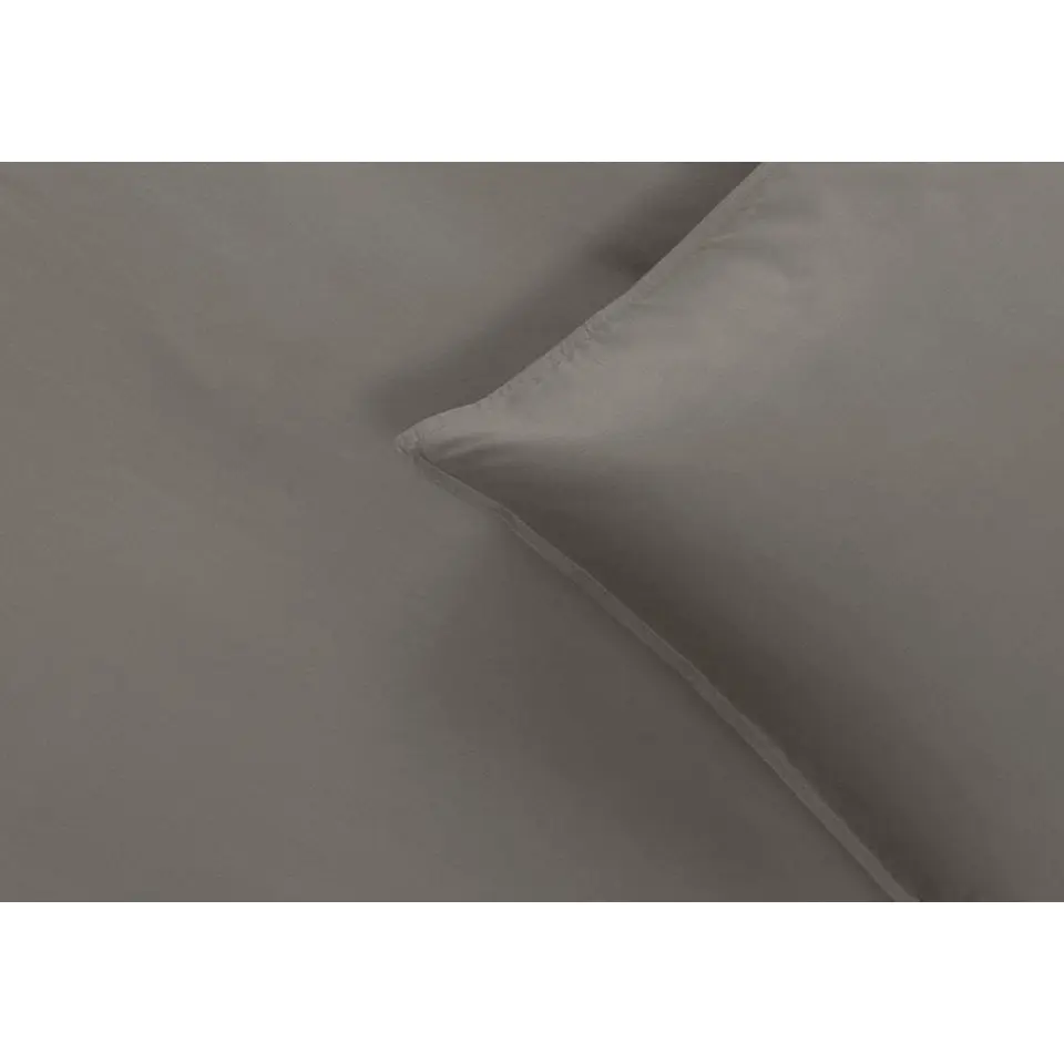 Dekbedovertrek Jorrit effen - antraciet - 240x200/220 cm