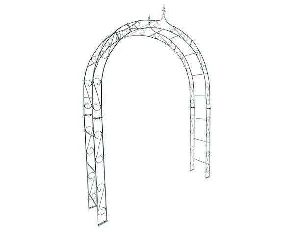 Arche de jardin ALEX sommet pointu - 200 cm Galvanisé