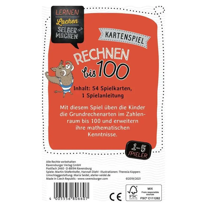 Kartenspiel Lernen Lachen Selbermachen