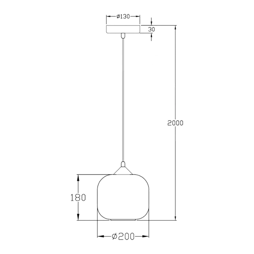 Hängeleuchte Dock