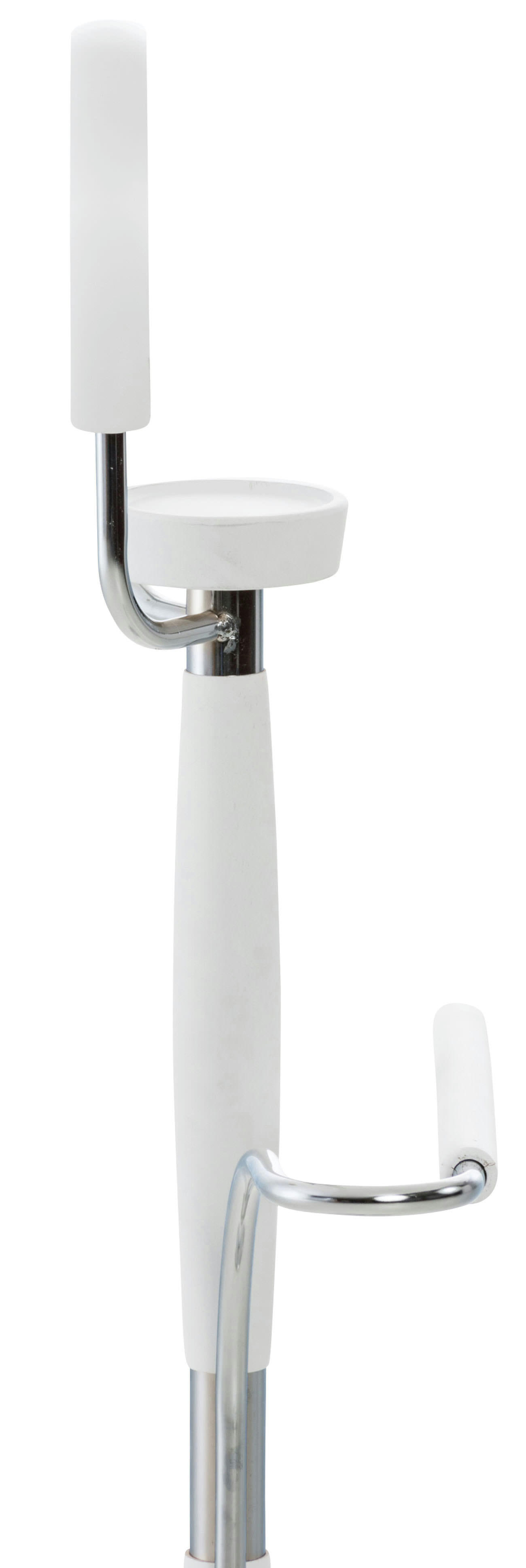 CARDIFF - Valet de chambre avec cintre en métal Blanc