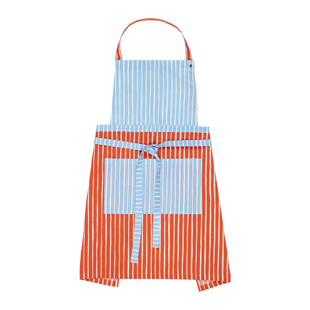 Marimekko - Piccolo Schürze, blau / rot