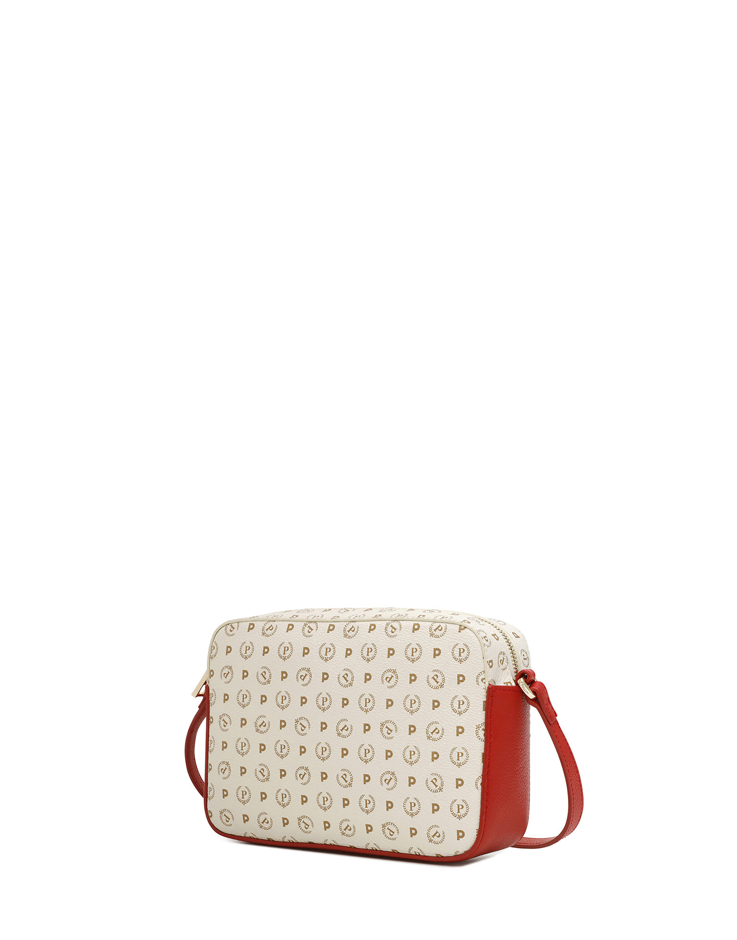 Borsa A Tracolla Heritage Logo Classic Avorio/lacca