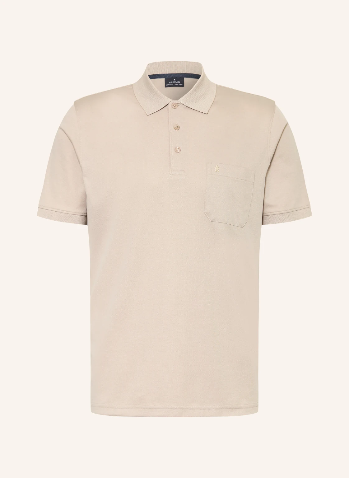 RAGMAN Piqué-Poloshirt