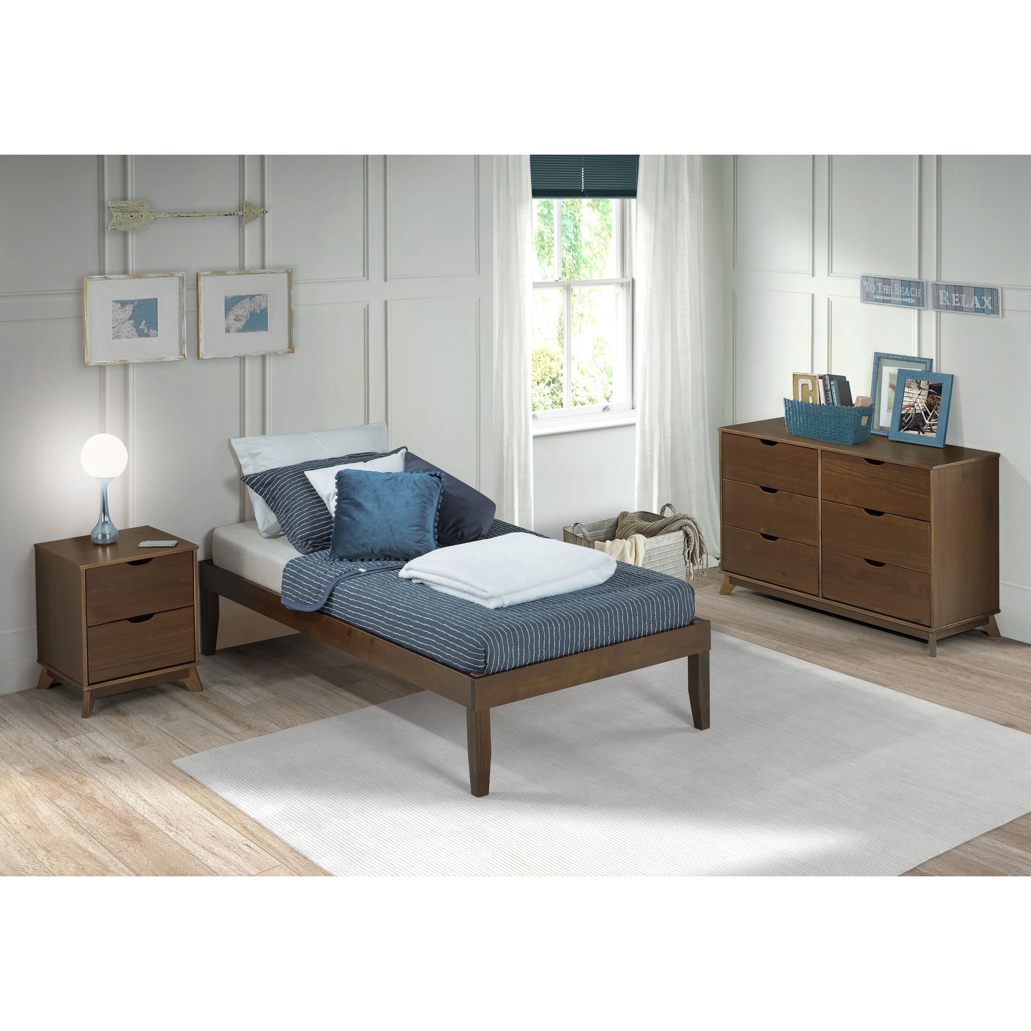 Purcell Solid Wood Platform Bed Frame