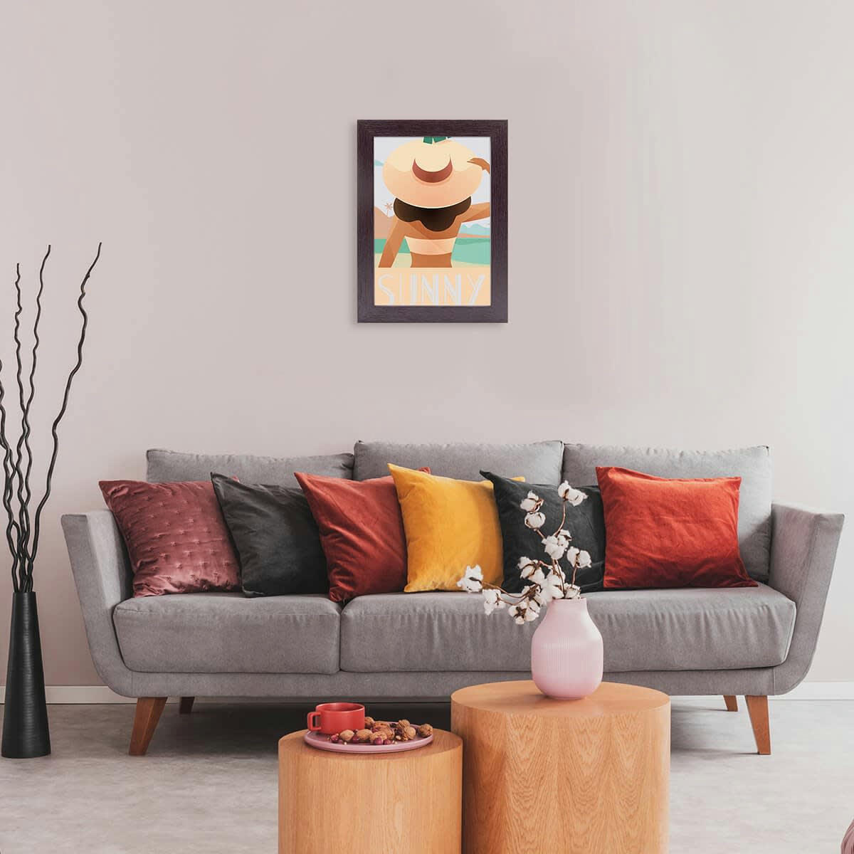 TUTTI FRUTTI - Cadre photo figue 20x30 cm bois reconstitué fsc