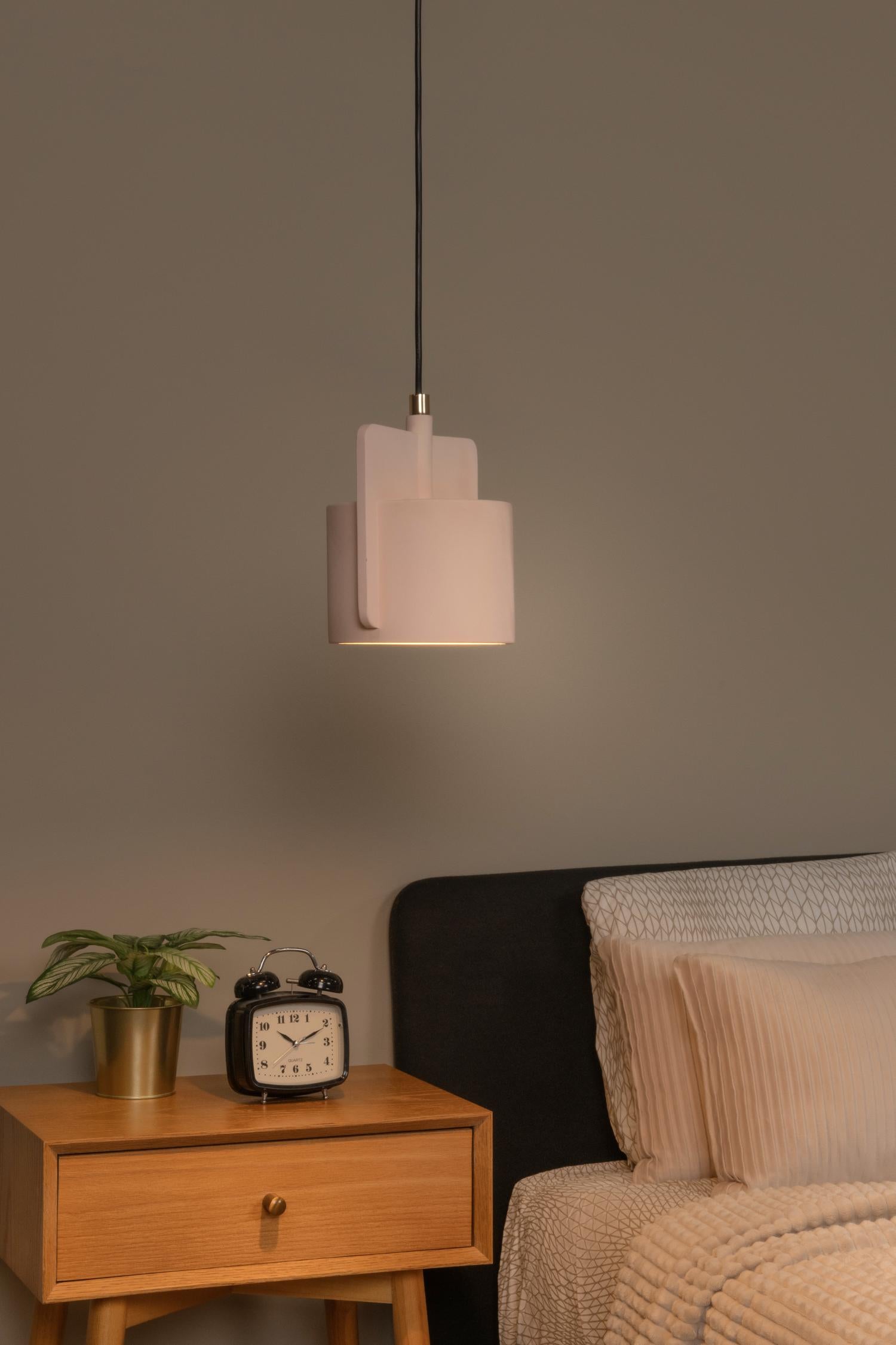 Lucide hanglamp NINJA - 1xE27 - Roze