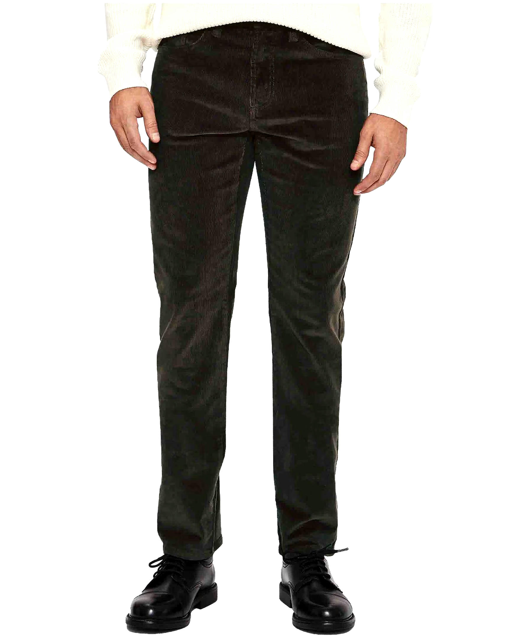 Lois Men's Brad Slim Stretch Corduroy Jeans - Forest Green