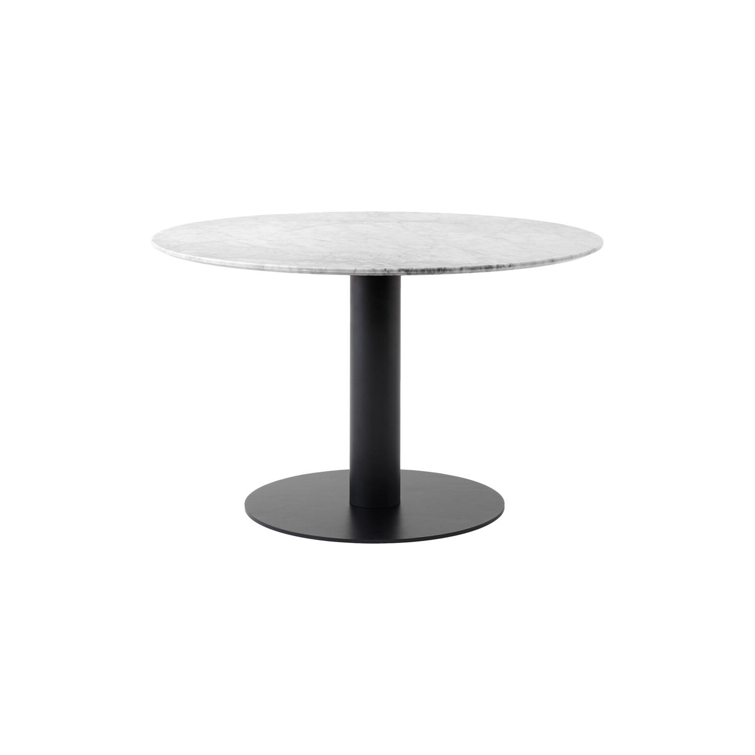 In Between SK19 spisebord, Bianco Carrara/black