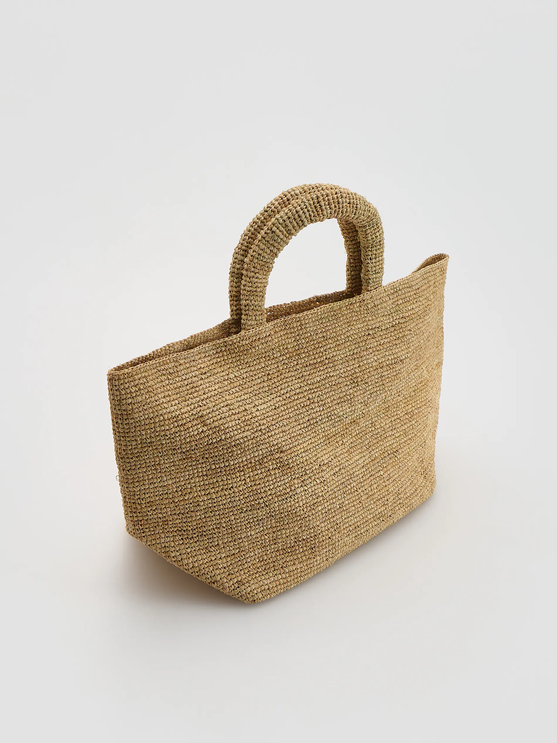 Torebka handmade z rafii