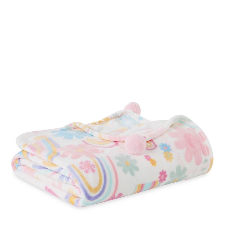 Novelty Sunshine & Rainbows Ultra Soft Blanket