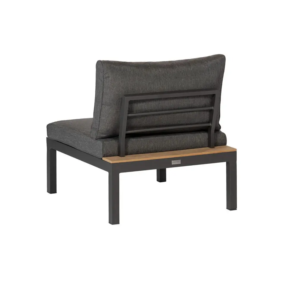 WOOOD La Vida Tussenelement Tuin Loungeset - Teak - Antraciet