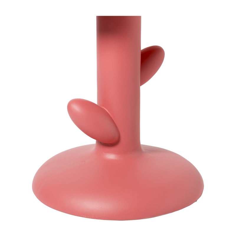 Bijzettafel pop-art flower - oranje - &Oslash;45x59 cm