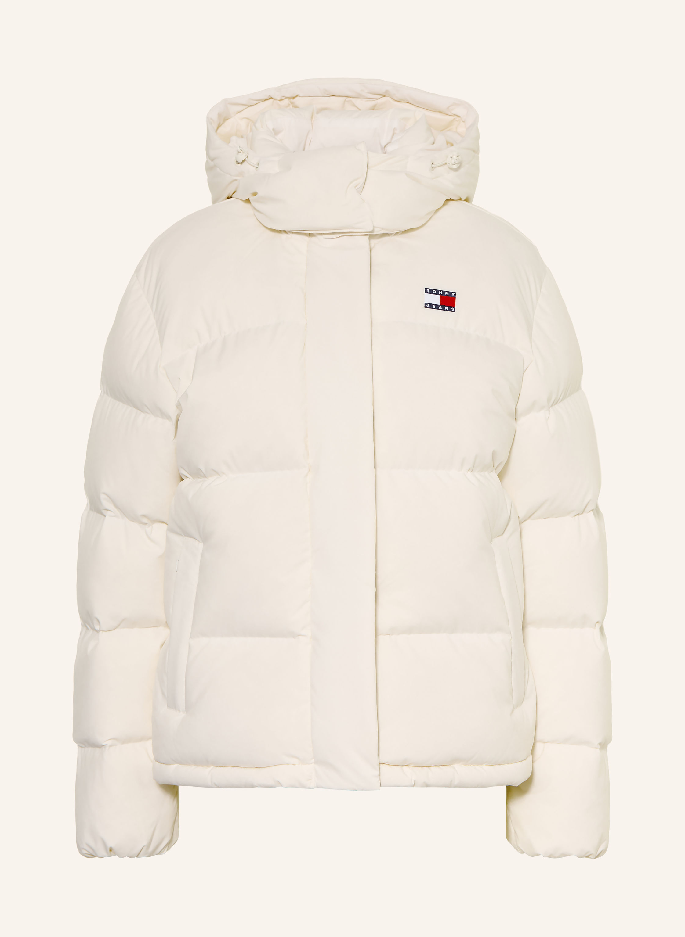 TOMMY JEANS Daunenjacke mit abnehmbarer Kapuze