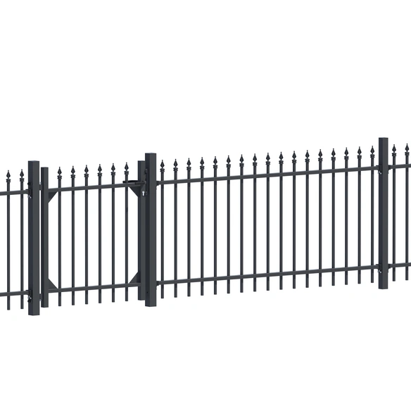 Gartentor »Chaussee«, einflügelig, Breite: 96,5 cm, Aluminium