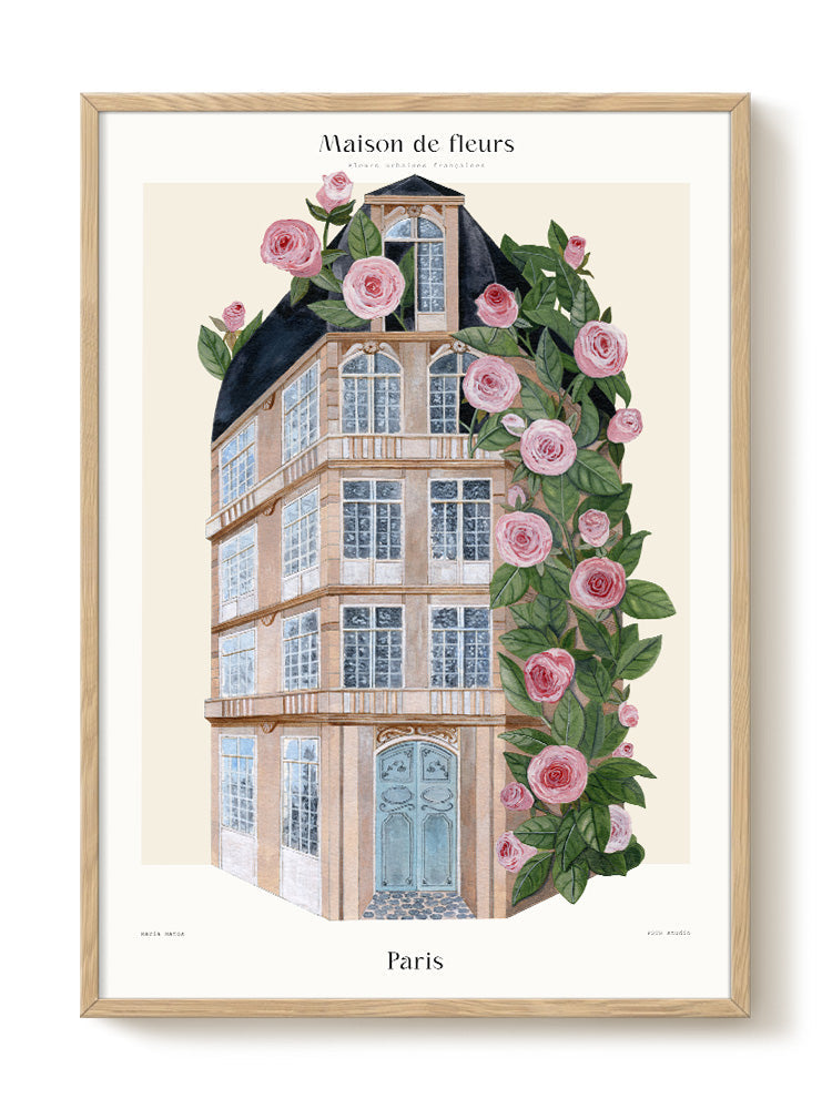 Matos - Maison de Fleurs - Paris - PSTR studio Kunst Poster