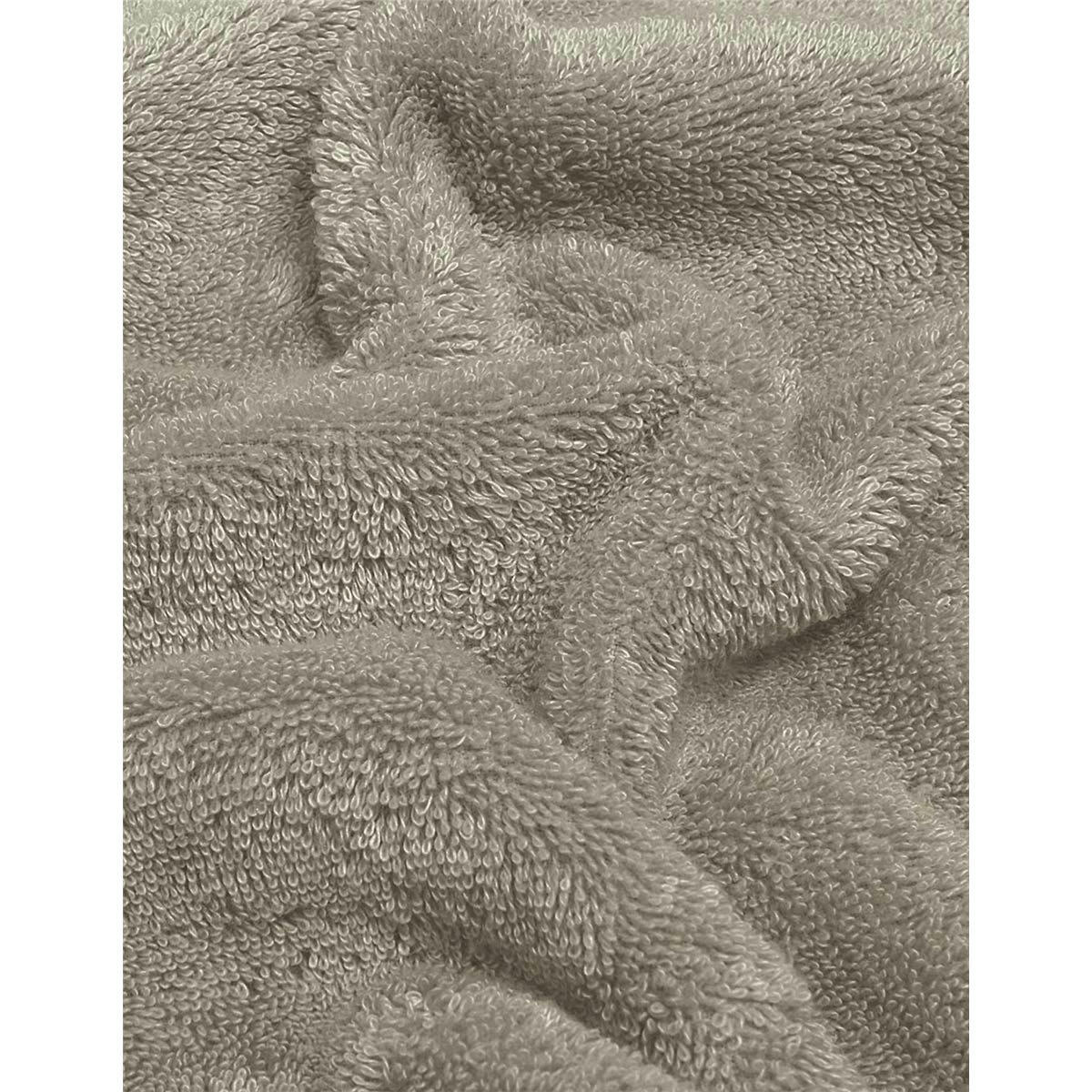 SENSILK - Maxi drap de bain 600 gr/m²  mastic 100x150 cm