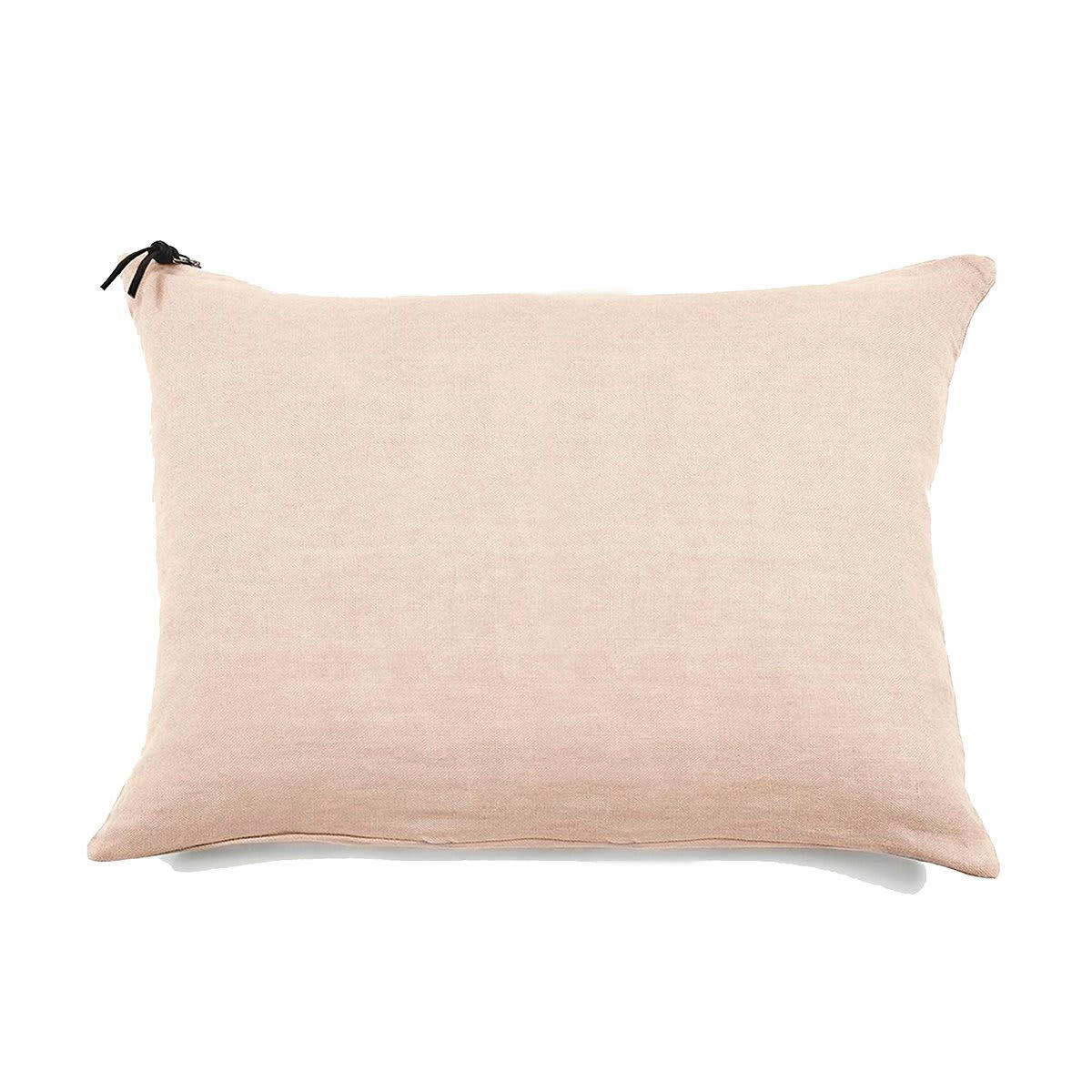 L'ESSENTIEL - L'ESSENTIEL - Coussin Lin pur lavé Rose Pâle 40x60