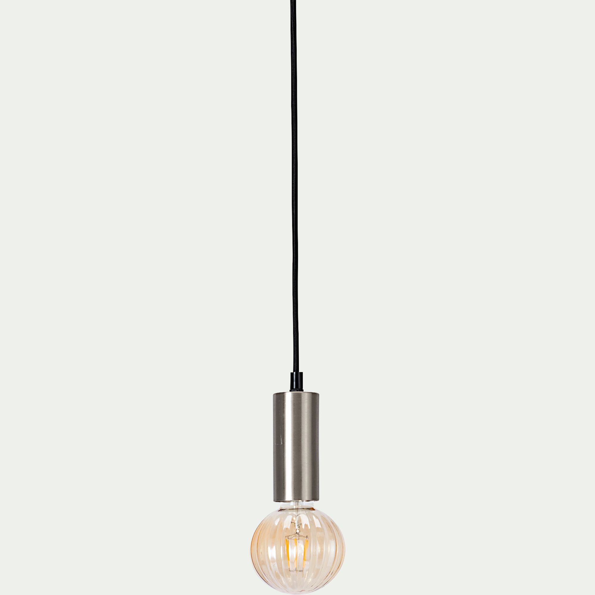 TEOULA - Suspension électrifiée en fer D10x150cm - argenté