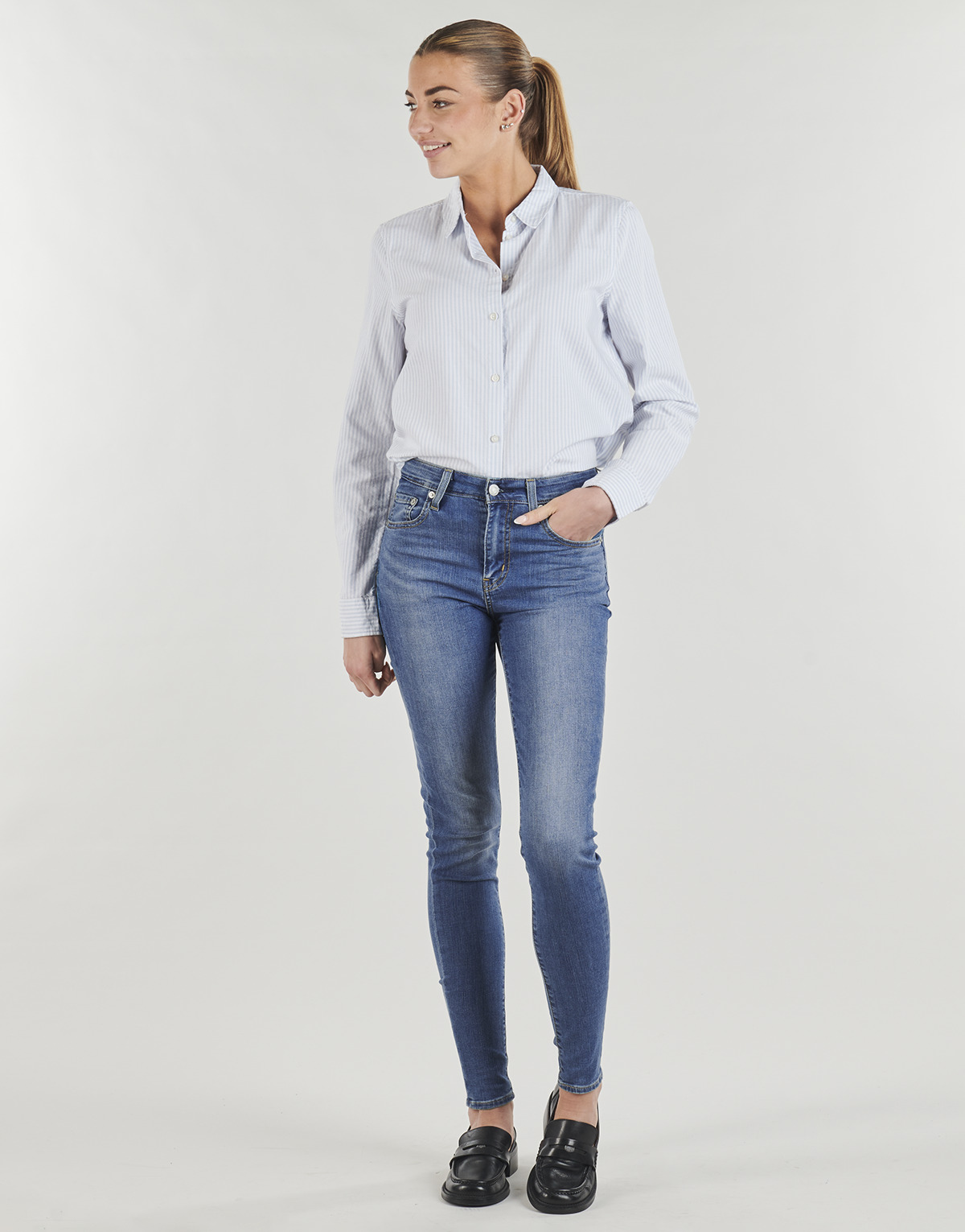 Levi's - 721 HIGH RISE SKINNY - Blue