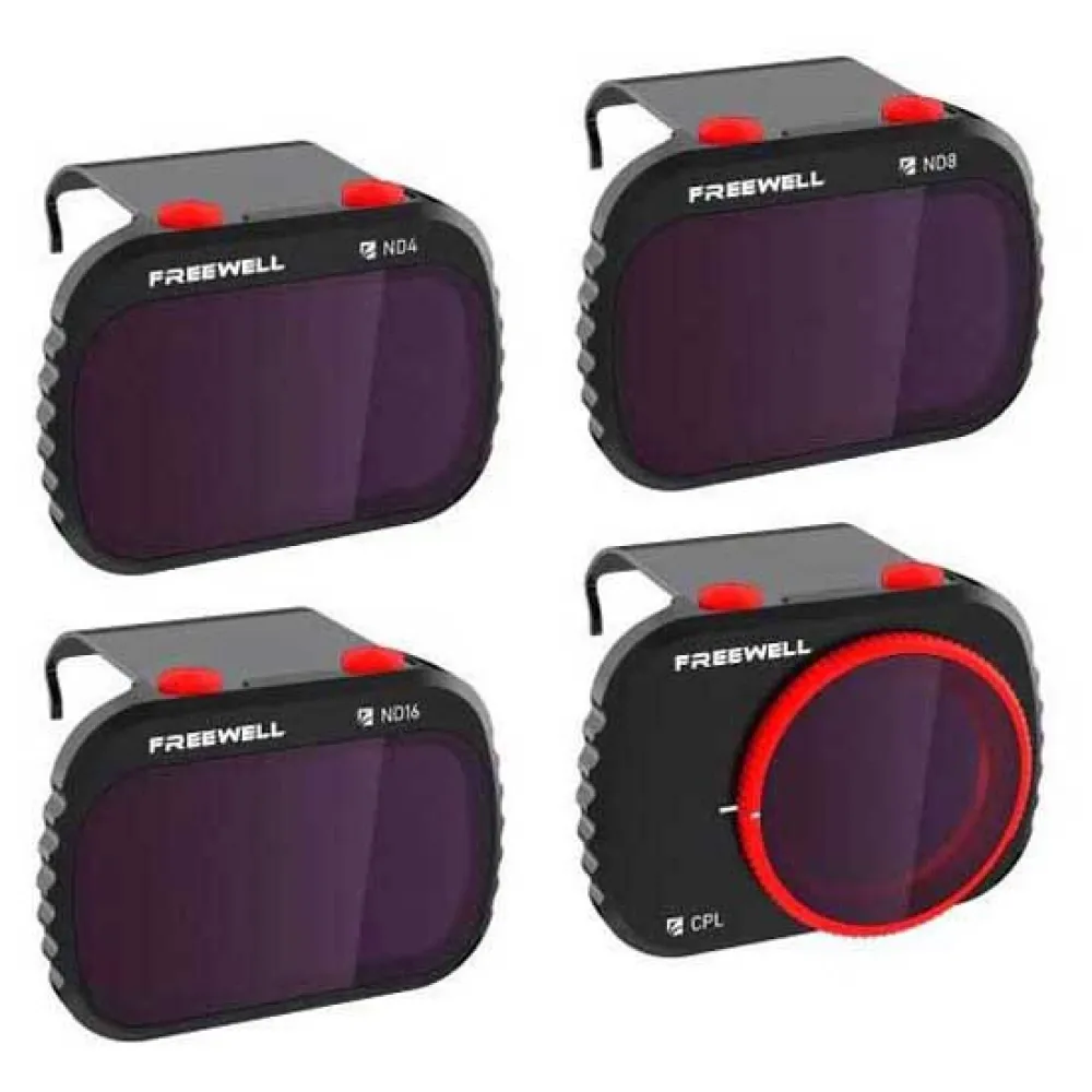 Freewell DJI Mavic Mini/Mavic Mini 2 Standard Day Drone Camera Filter 4 units